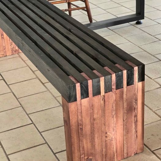 Slatted bench – Johann Scheving Digital Nomad